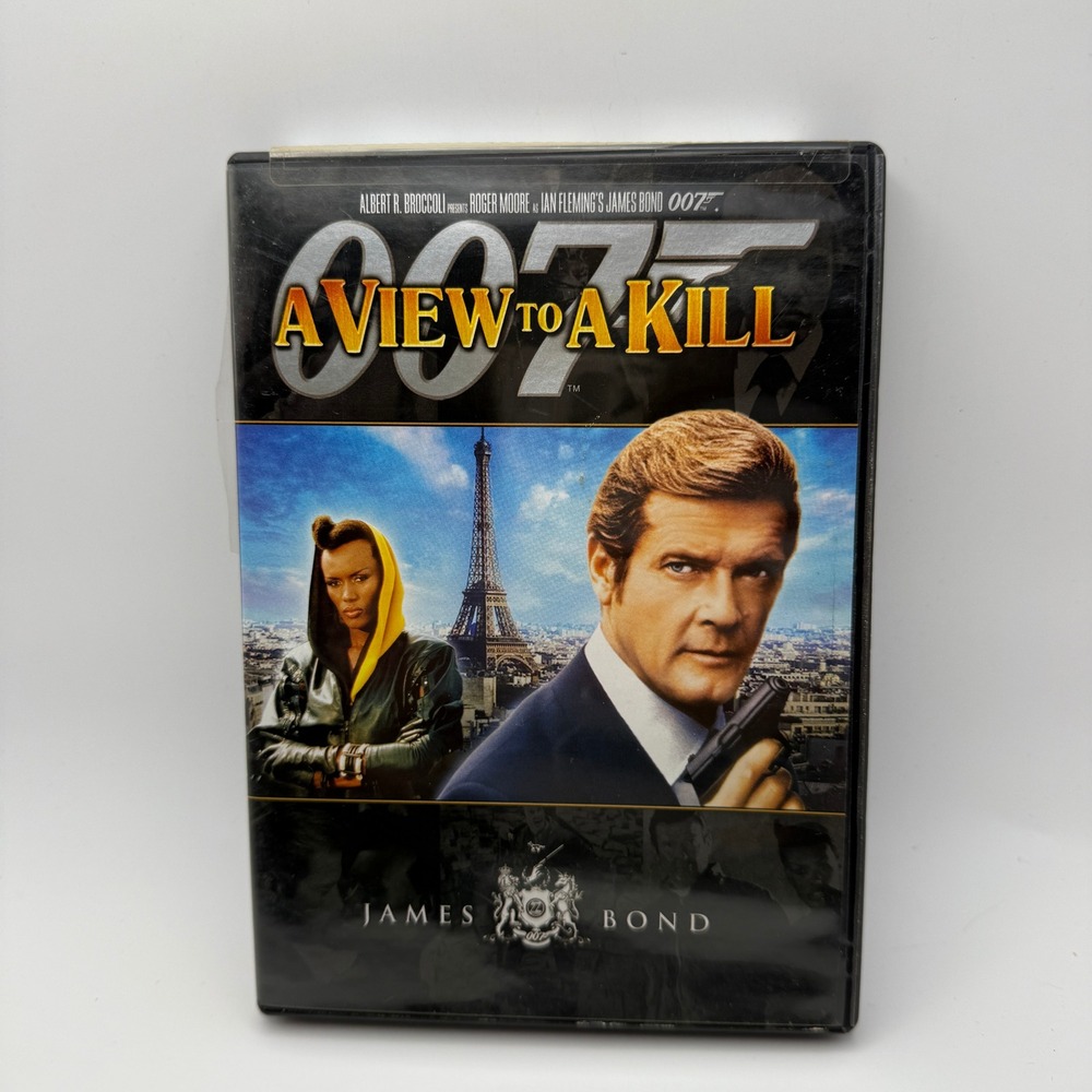 James Bond 007 A View to a Kill DVD Roger Moore Christopher Walken DTS 5.1